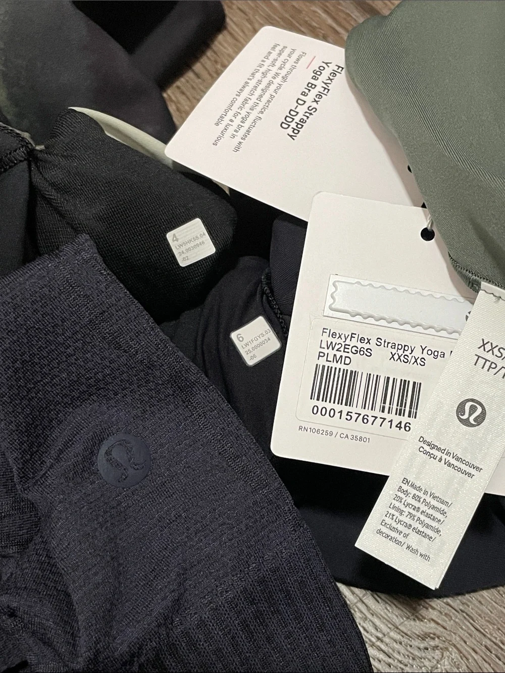 NWT/NWOT Lululemon Matching Bundle. Size Tops 6, XXS-XS / Bottom 4